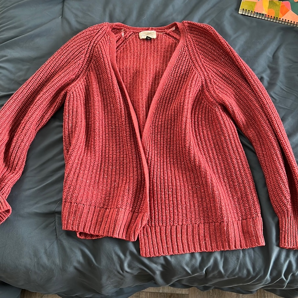 Pink Cardigan/open sweater